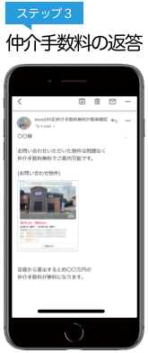 仲介手数料無料か返答